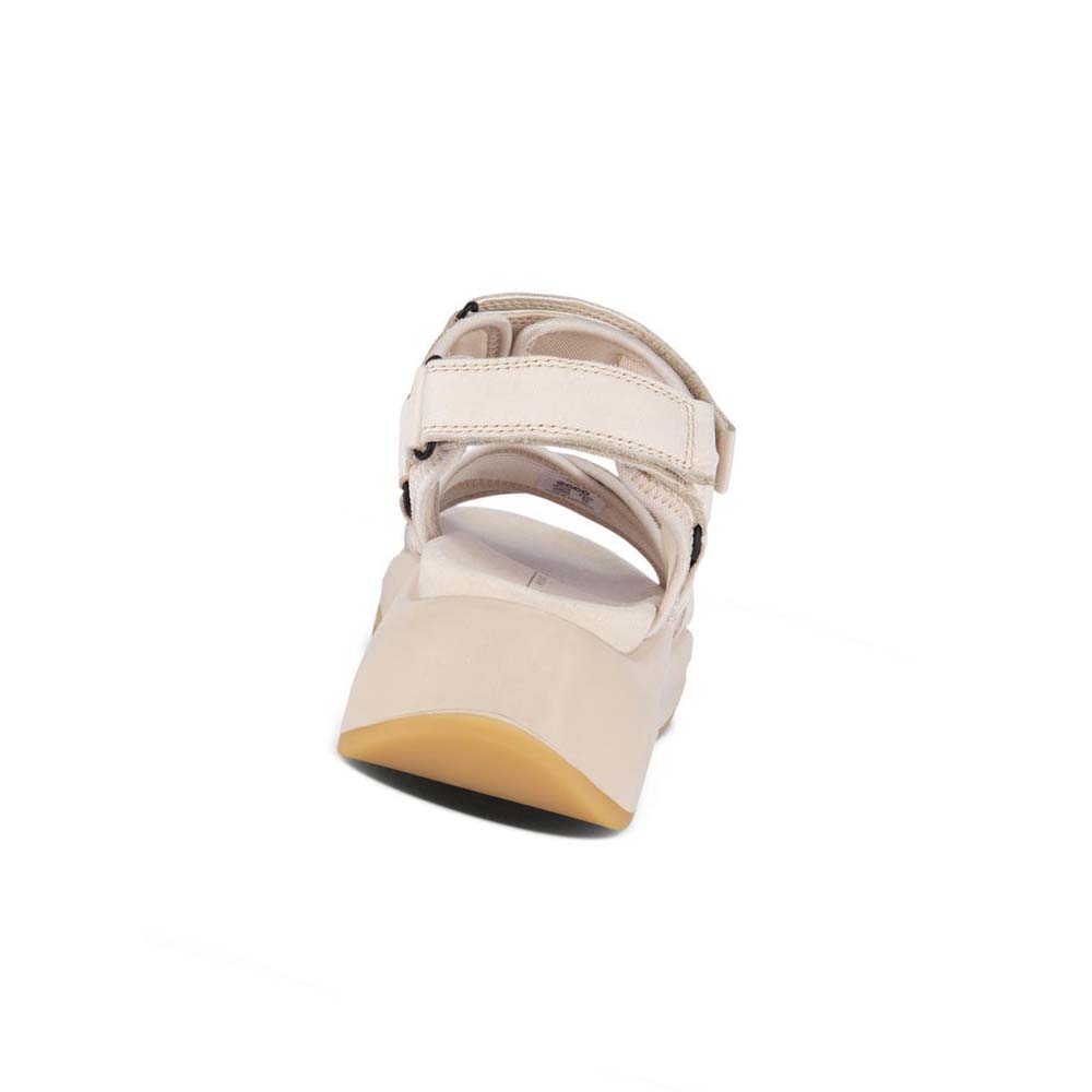 Women's Ecco Chunky Sport Sandals White | USA 165RVD